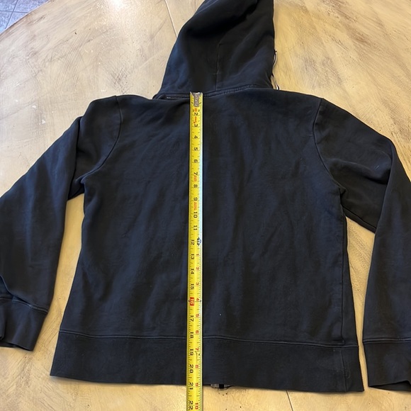 Womens The North Face Full Zip Black Hoodie Sweatshirt Size Medium - Picture 6 of 7